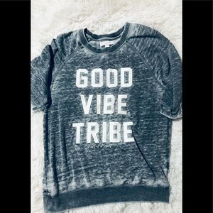 Spiritual Gangster Good Vibe Tribe Shirt Size M